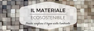 Legno materiale sostenibile