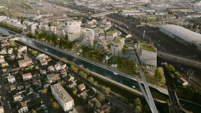 Mkno progetto a Parigi, Plaine de l'Ourcq