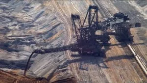 Miniera di lignite in Germania