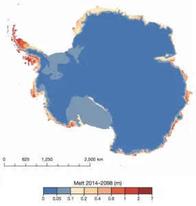 Riscaldamento globale e scioglimento dei ghiacci in Antartide