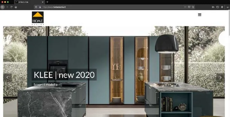 Sito web Home Cucine nuovo