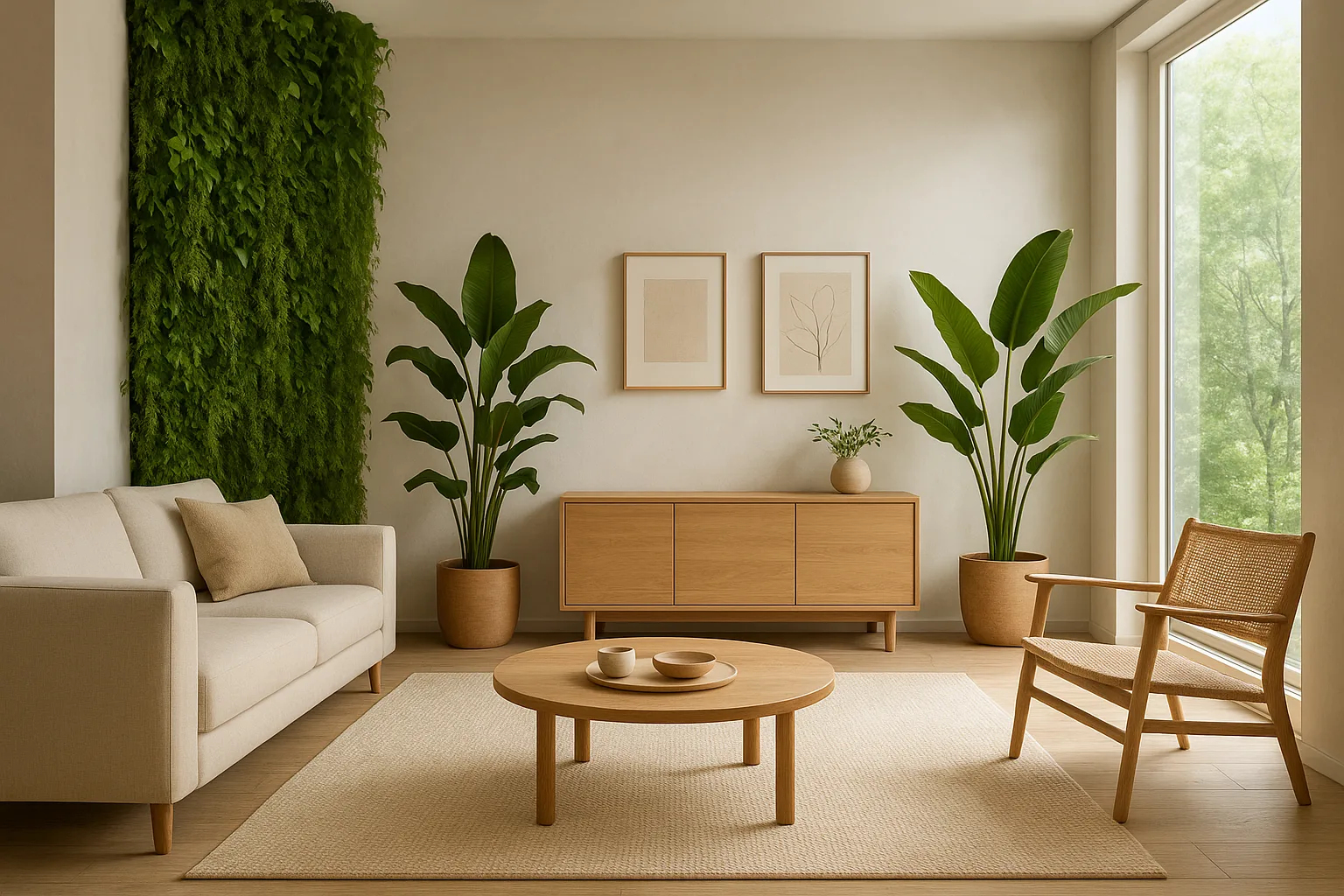 biophilic design arredamento